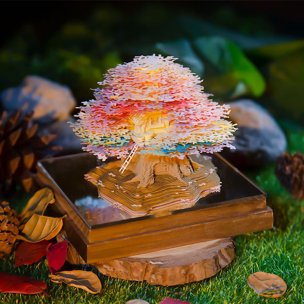 3D paper carving