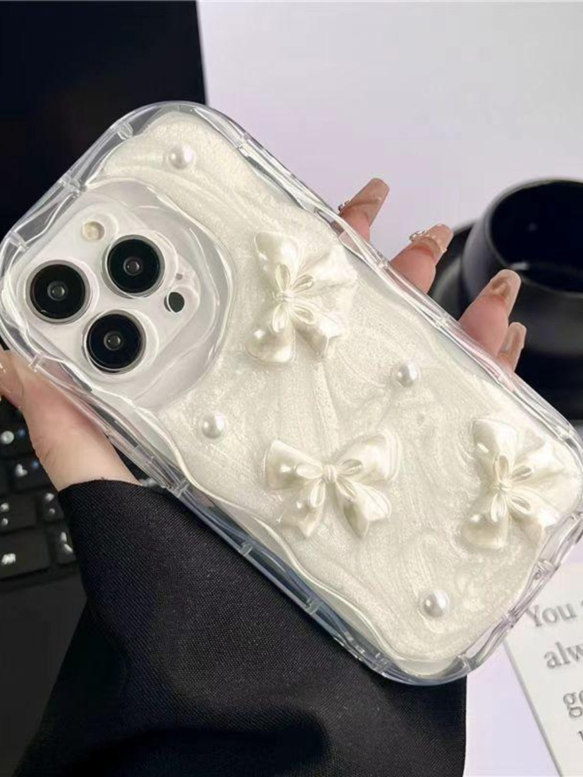 3D Pearl Phone Case
