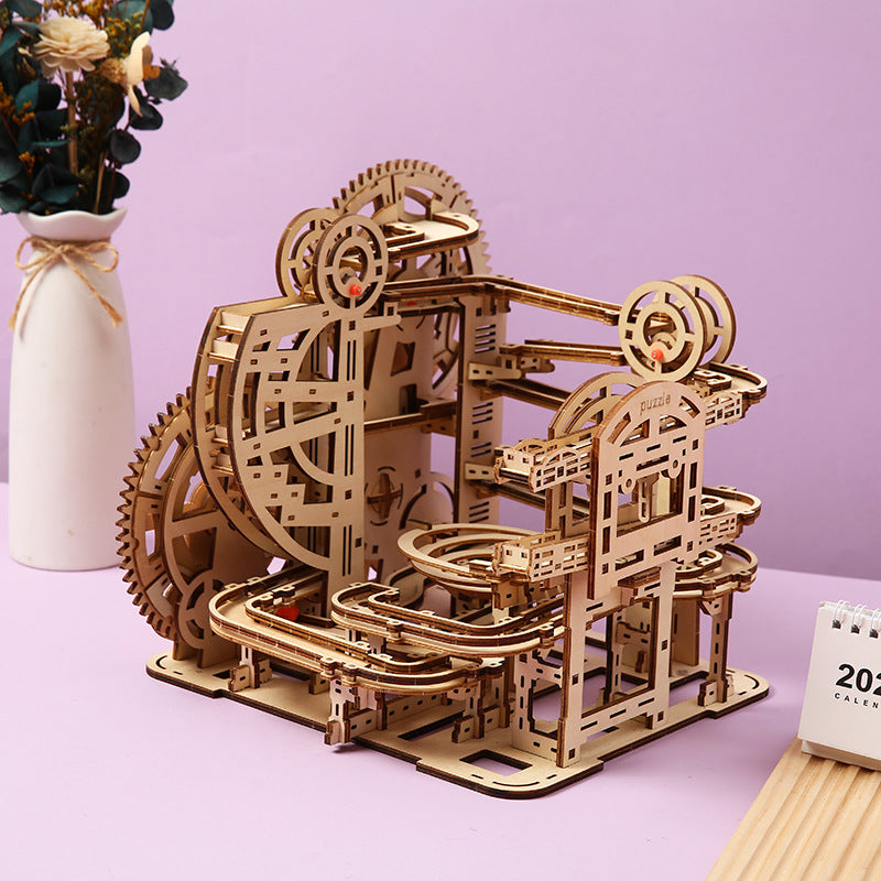 3D Pinball Maze Wooden Puzzle Toy