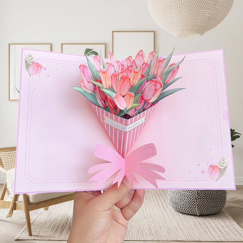 3D Pop-Up Greeting Card