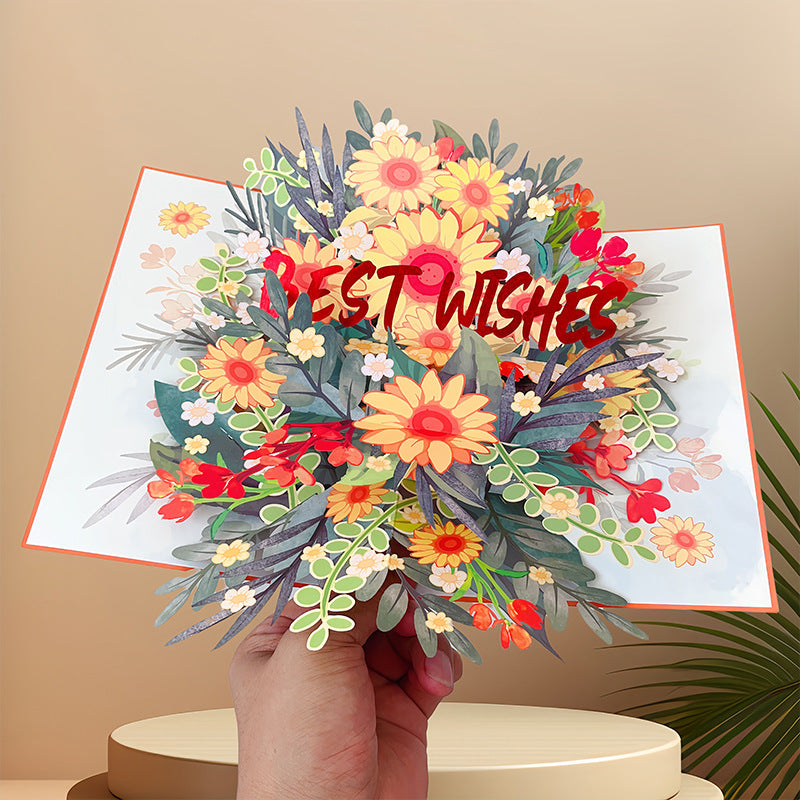 3D Pop-Up Greeting Card
