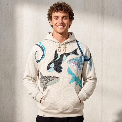 3D Print Octopus Hooded Sweatshirt
