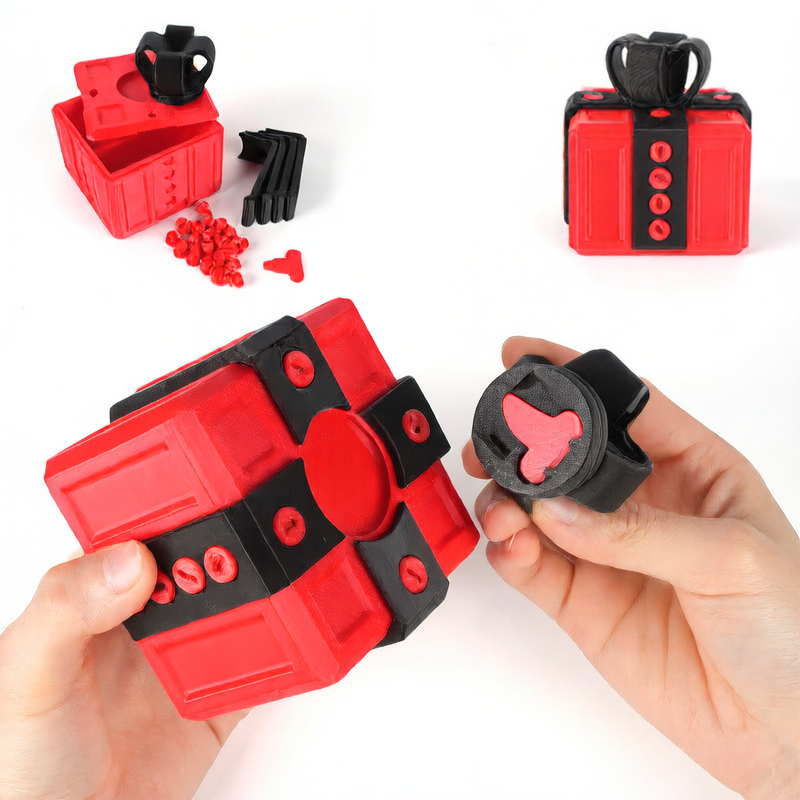 3D Printed Annoying Gift Box Novelty Decor