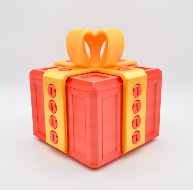 3D Printed Annoying Gift Box Novelty Decor