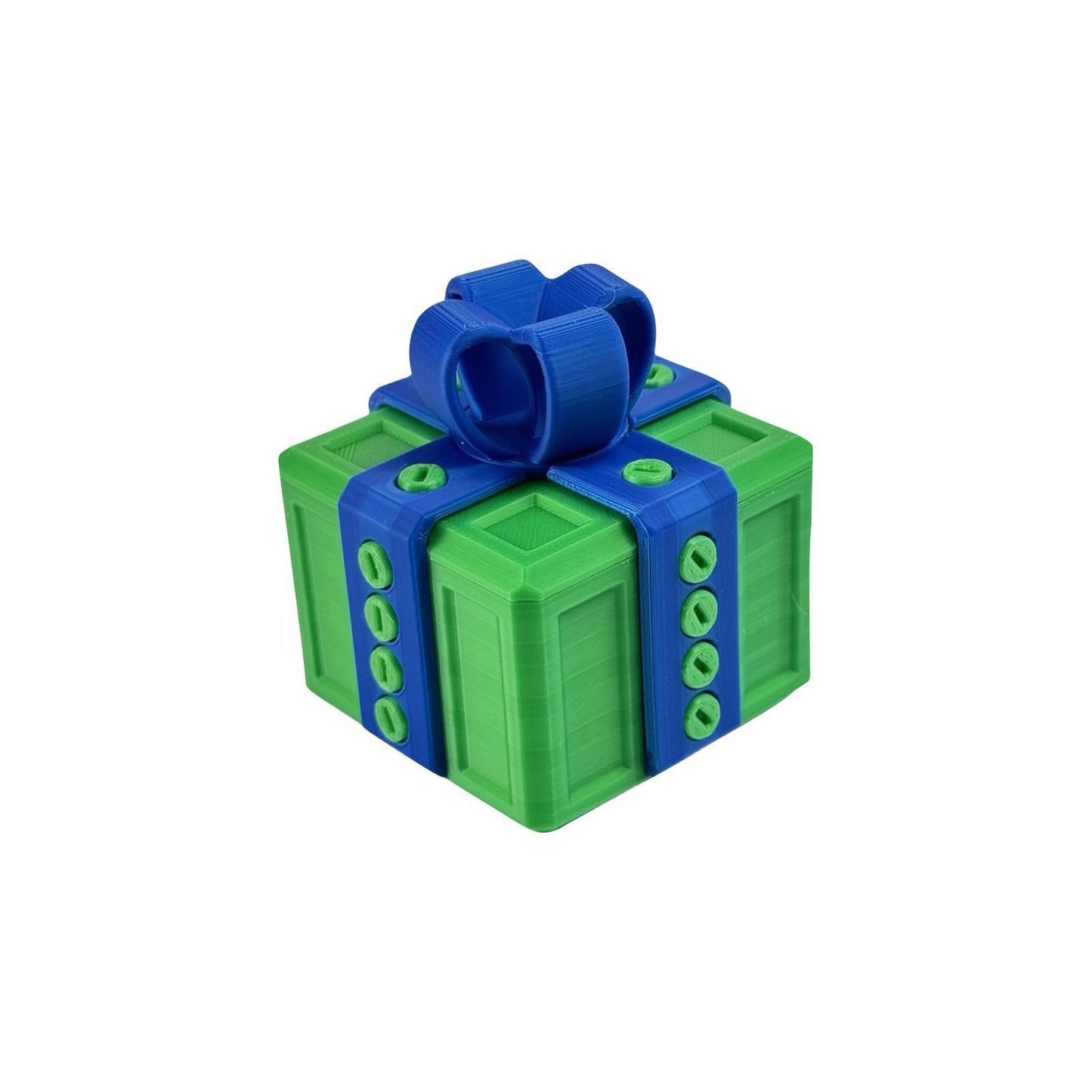 3D Printed Annoying Surprise Gift Box with Bow