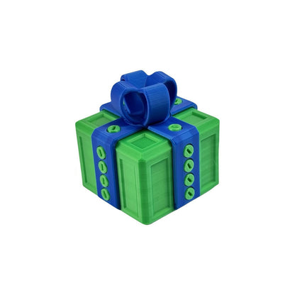 3D Printed Annoying Surprise Gift Box with Bow