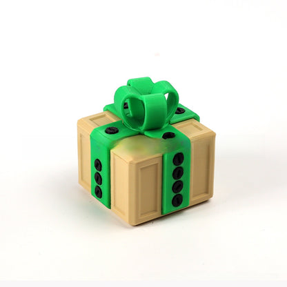 3D Printed Annoying Surprise Gift Box with Bow