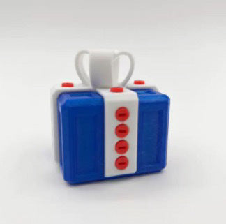 3D Printed Annoying Surprise Gift Box with Bow