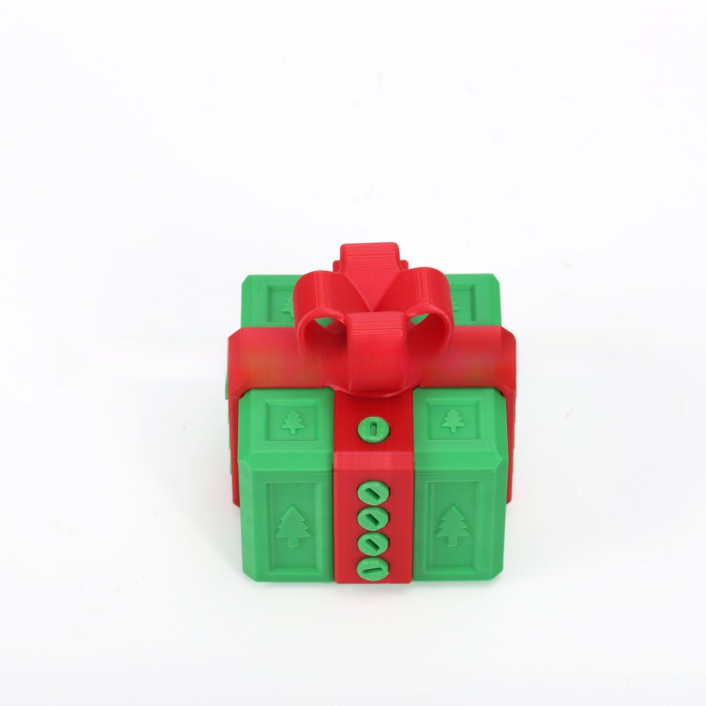3D Printed Annoying Surprise Gift Box with Bow