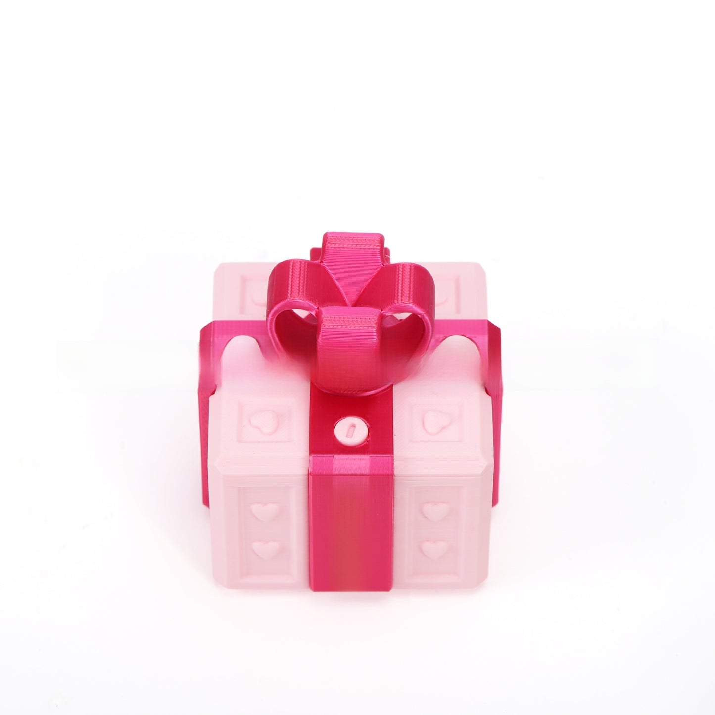 3D Printed Annoying Surprise Gift Box with Bow