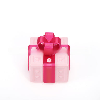 3D Printed Annoying Surprise Gift Box with Bow