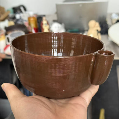 3D-printed berry vortex bowl
