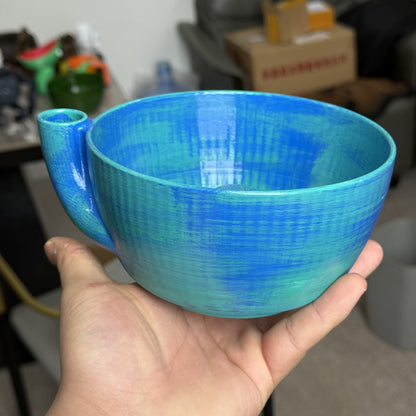 3D-printed berry vortex bowl