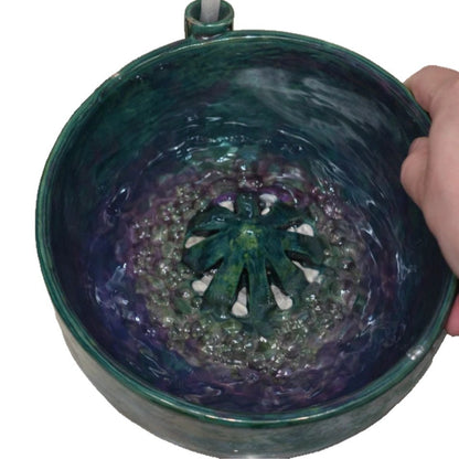 3D-printed berry vortex bowl