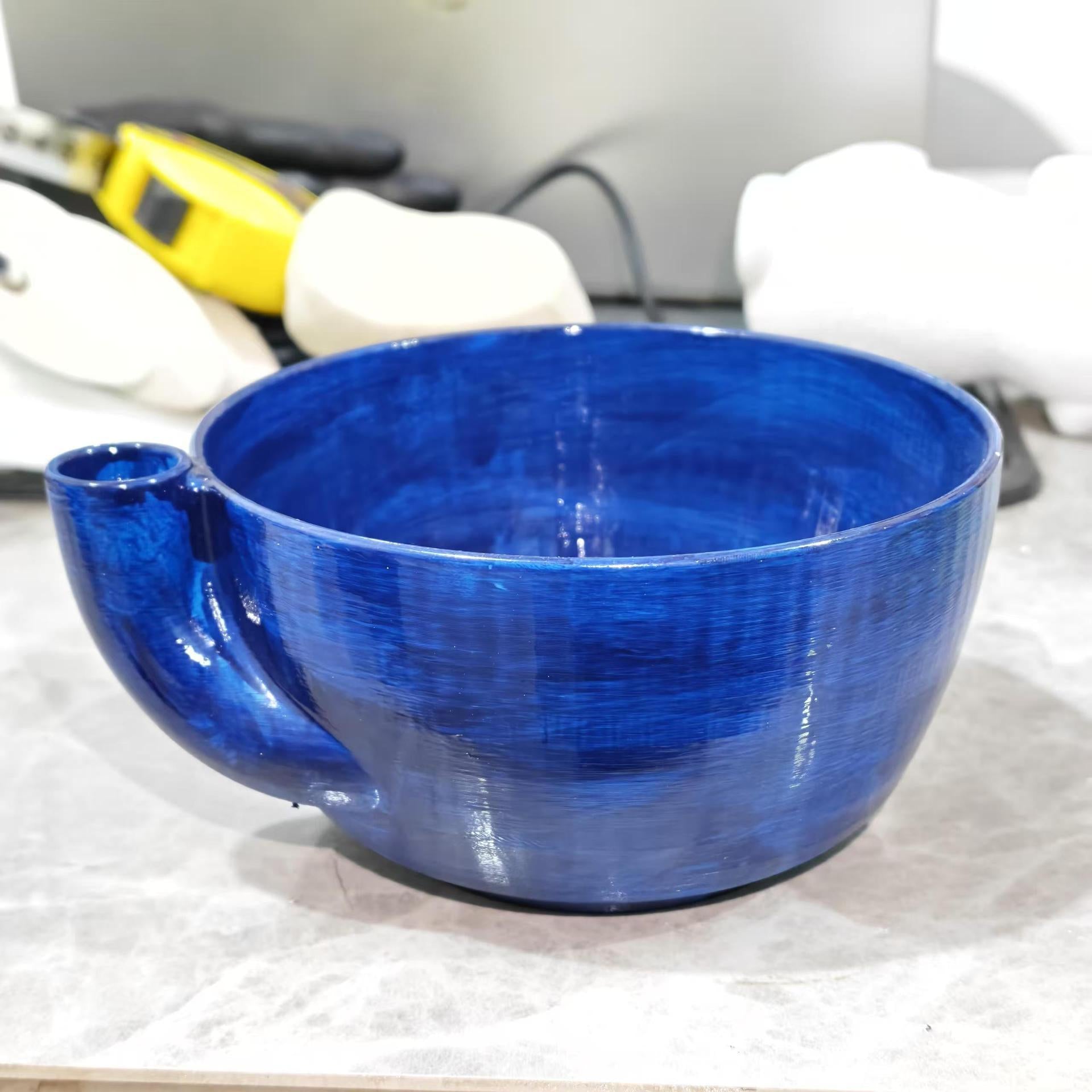 3D-printed berry vortex bowl