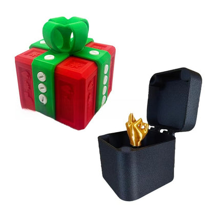 3D Printed Christmas Tree Novelty Gift Box