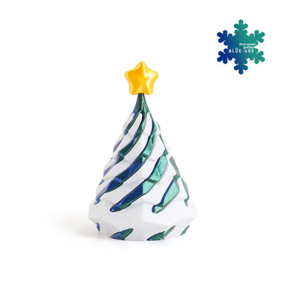 3D Printed Christmas Tree Push Pop Toy
