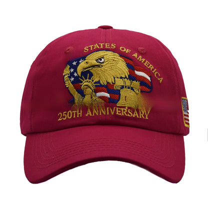 3D Printed Embroidered Adjustable Baseball Cap