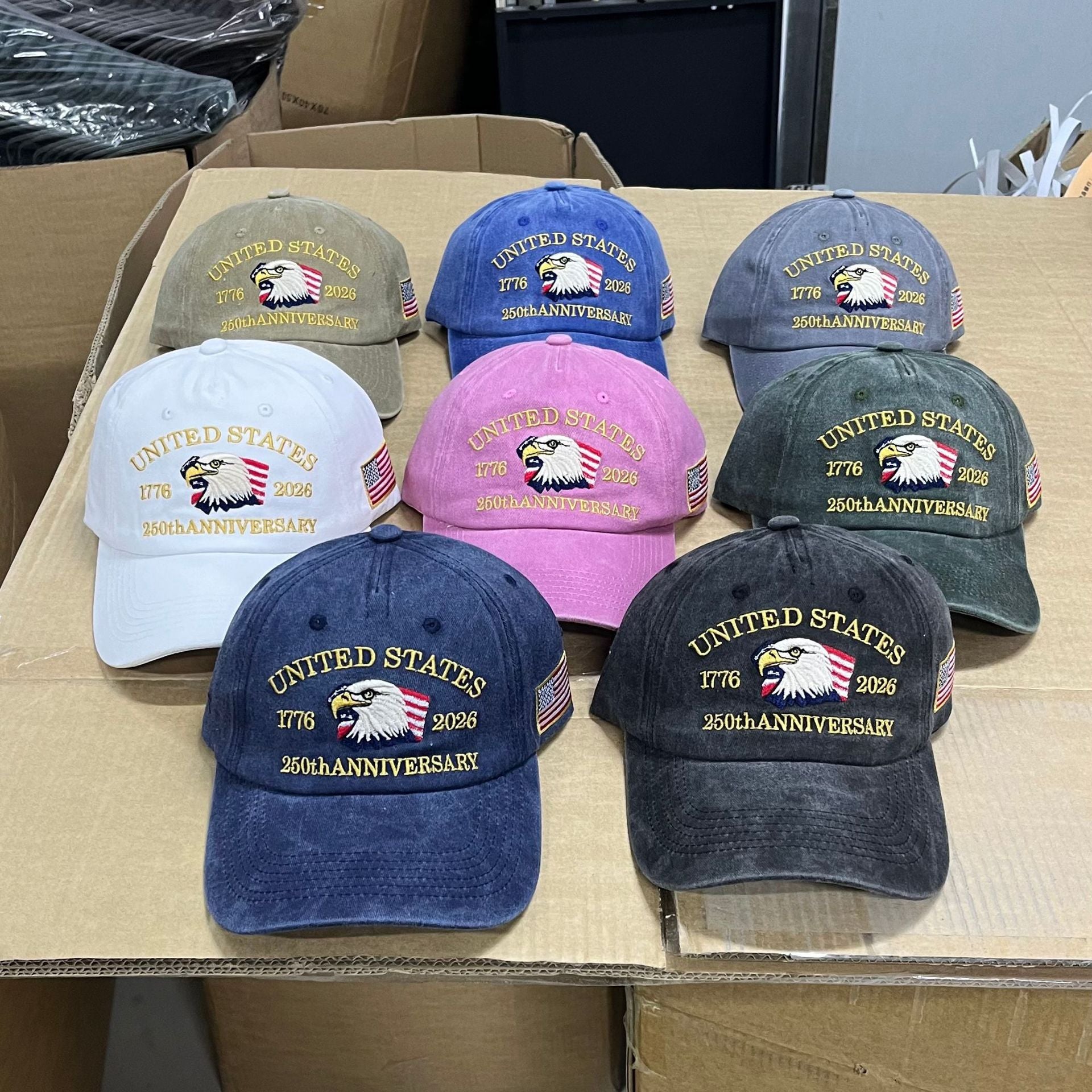 3D Printed Embroidered Adjustable Baseball Cap
