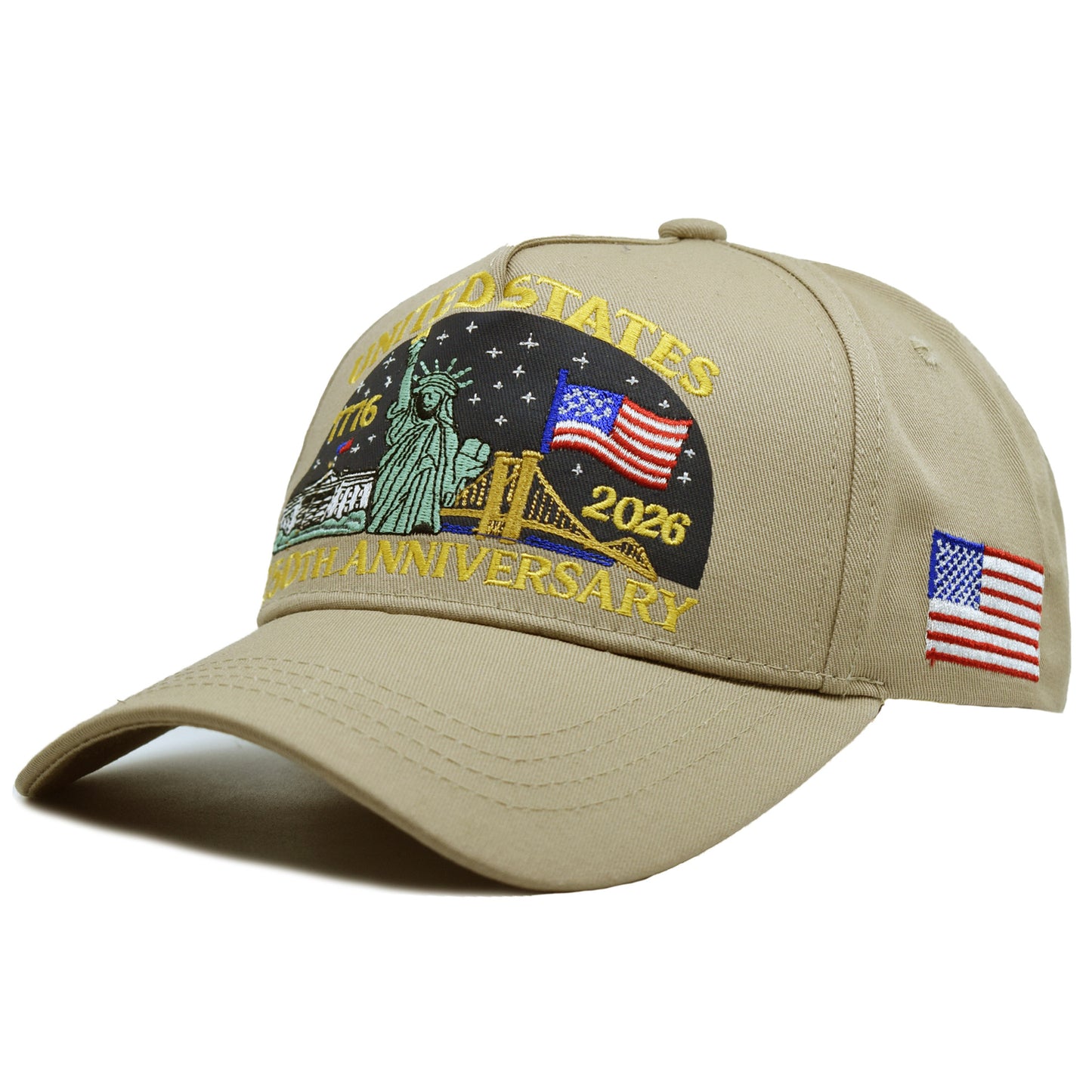3D Printed Embroidered Adjustable Baseball Cap