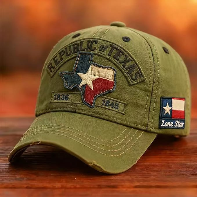 3D Printed Embroidered Adjustable Baseball Cap