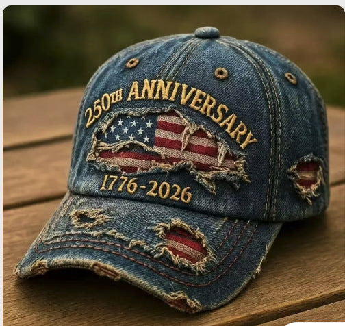 3D Printed Embroidered Adjustable Baseball Cap