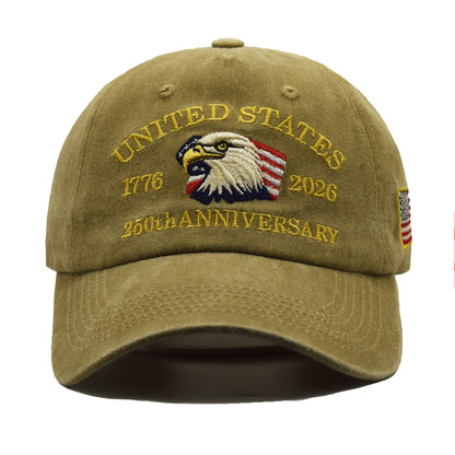 3D Printed Embroidered Adjustable Baseball Cap