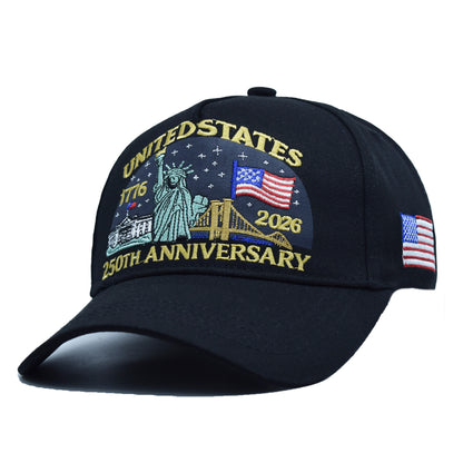 3D Printed Embroidered Adjustable Baseball Cap