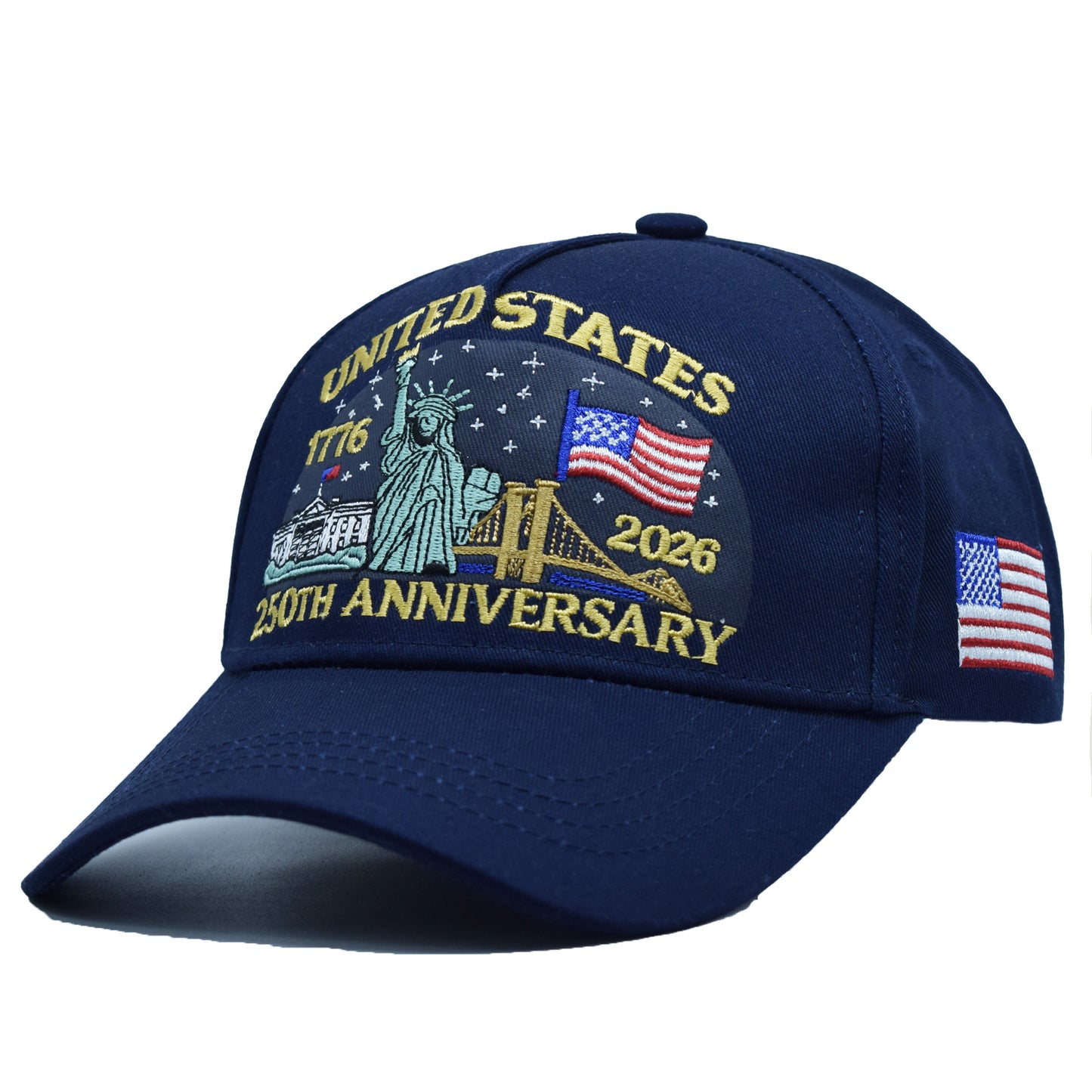 3D Printed Embroidered Adjustable Baseball Cap