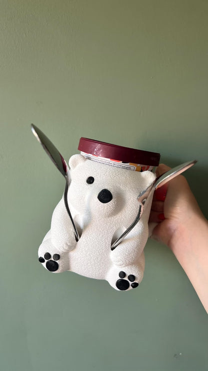 3D Printed Ice Cream Pint Holder Cup Stand
