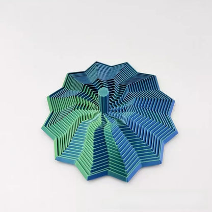 3D Printed Illusion Folding Polygon Desktop Toy