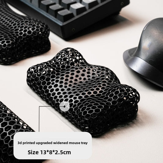 3D Printed Keyboard Wrist Rest and Mouse Pad