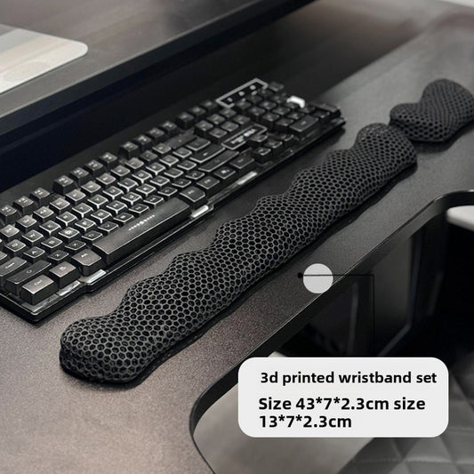3D Printed Keyboard Wrist Rest and Mouse Pad
