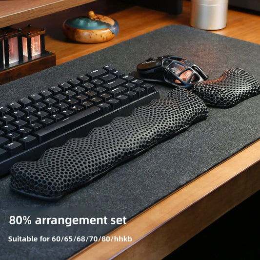 3D Printed Keyboard Wrist Rest and Mouse Pad
