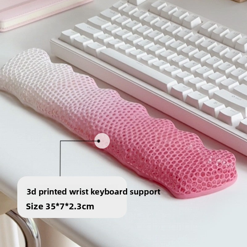 3D Printed Keyboard Wrist Rest and Mouse Pad