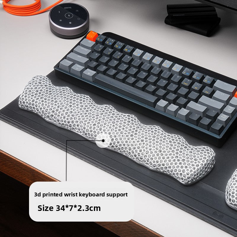 3D Printed Keyboard Wrist Rest and Mouse Pad