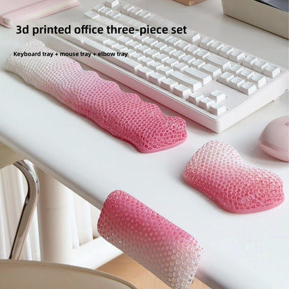 3D Printed Keyboard Wrist Rest and Mouse Pad