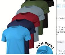 3D Printed Men's Short-Sleeved