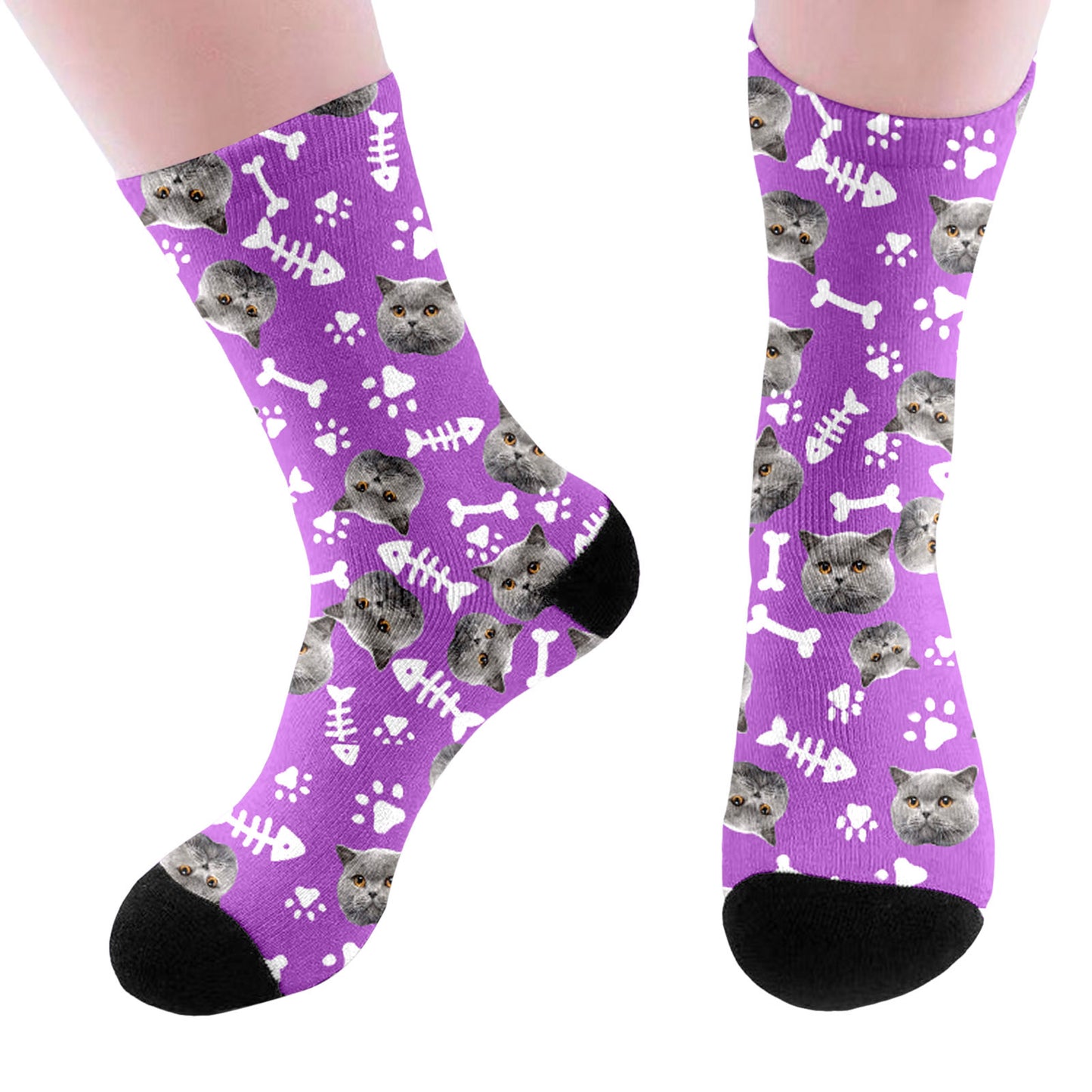 3D printed mid-calf socks