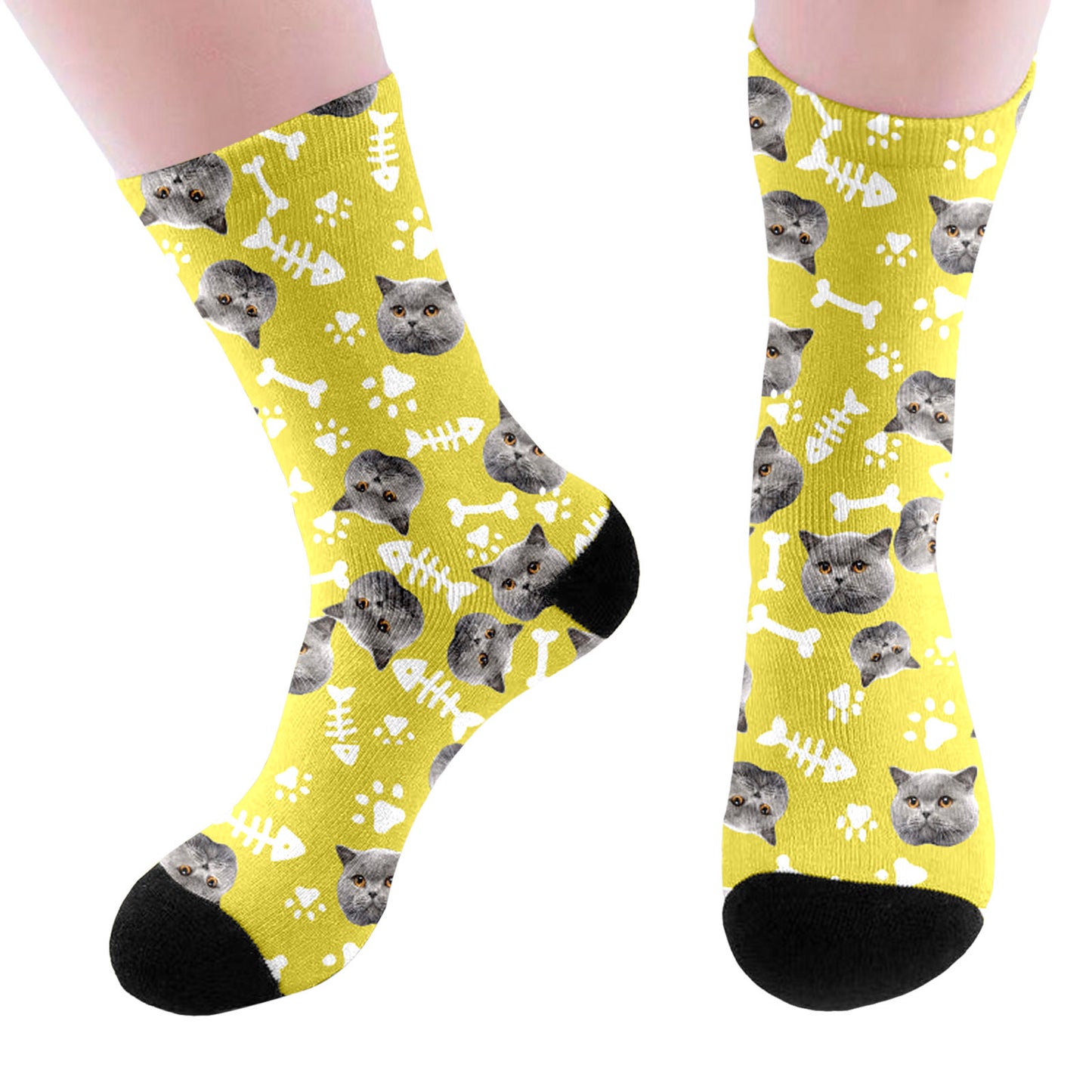 3D printed mid-calf socks