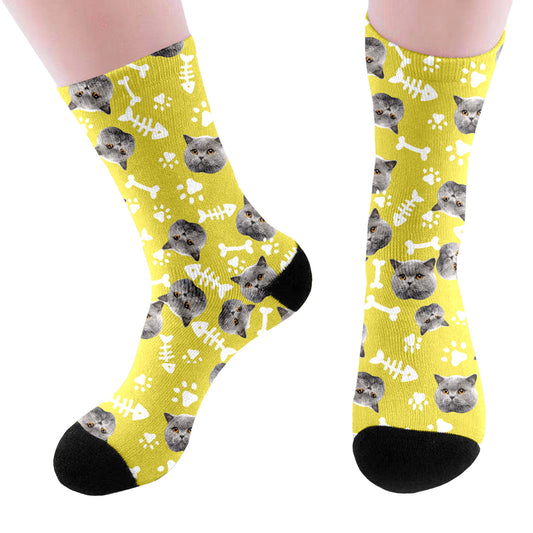 3D printed mid-calf socks