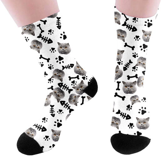 3D printed mid-calf socks