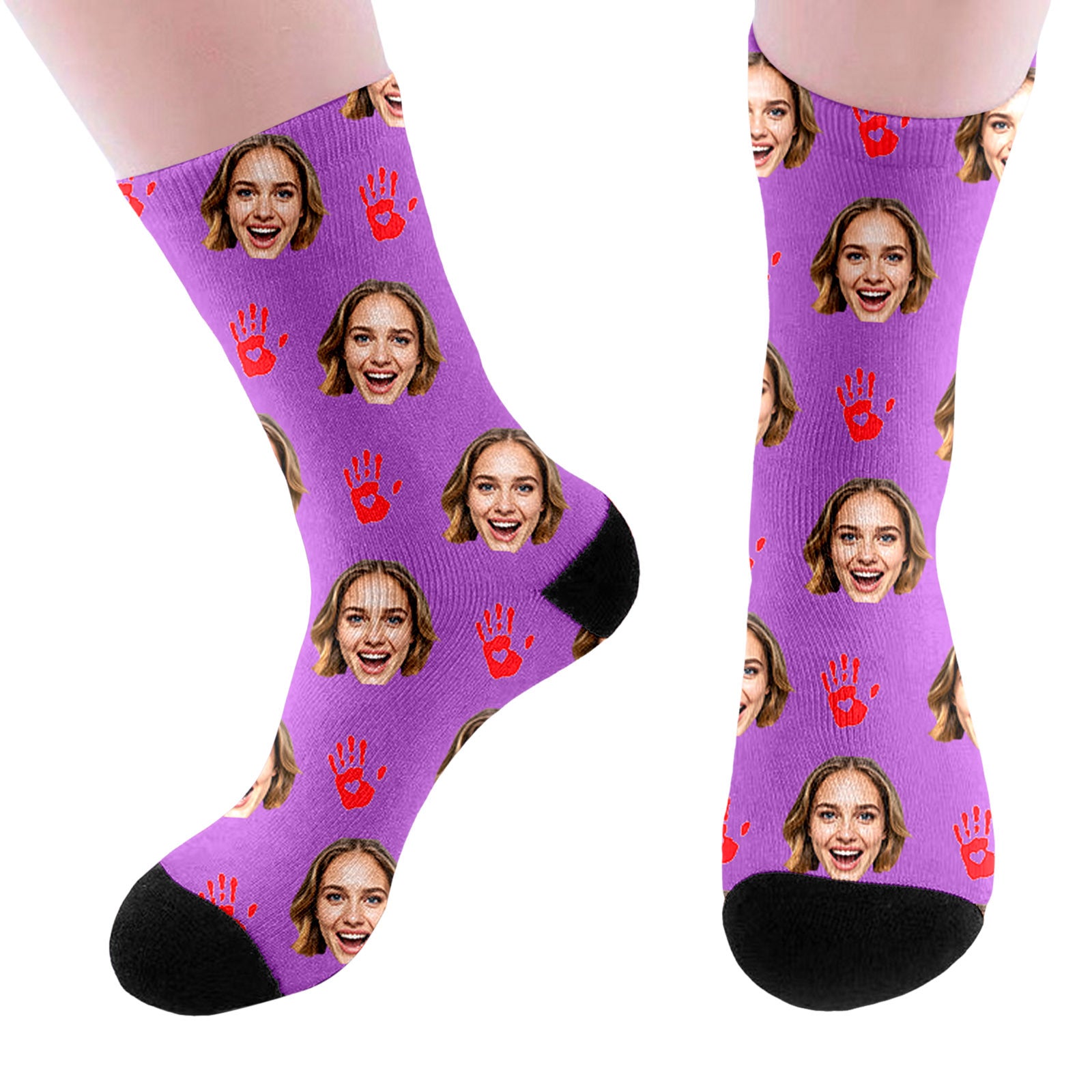3D printed mid-calf socks