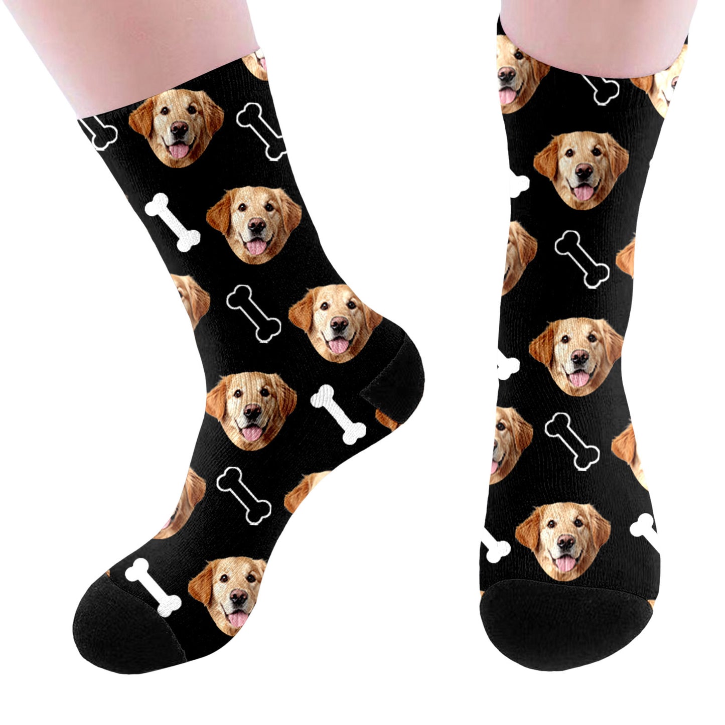 3D printed mid-calf socks
