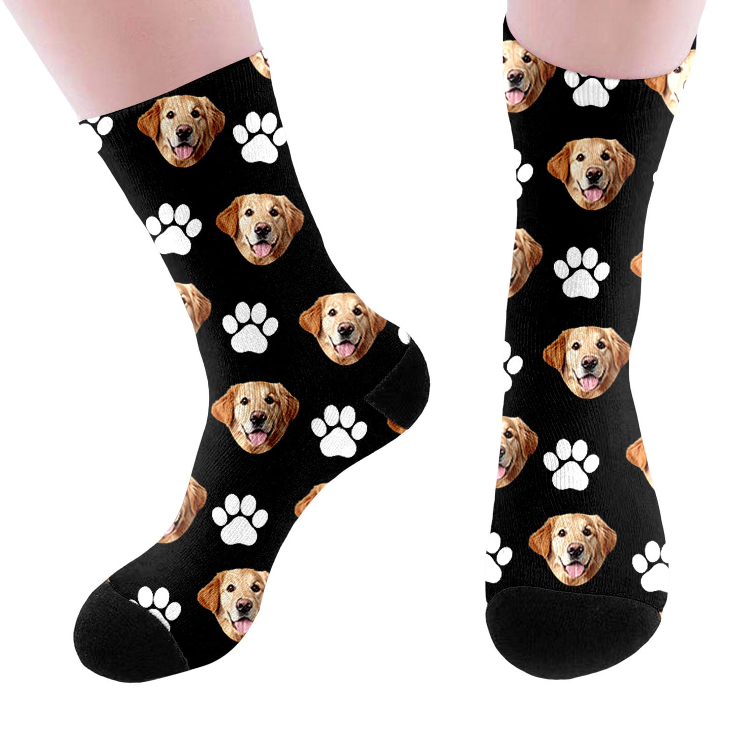 3D printed mid-calf socks
