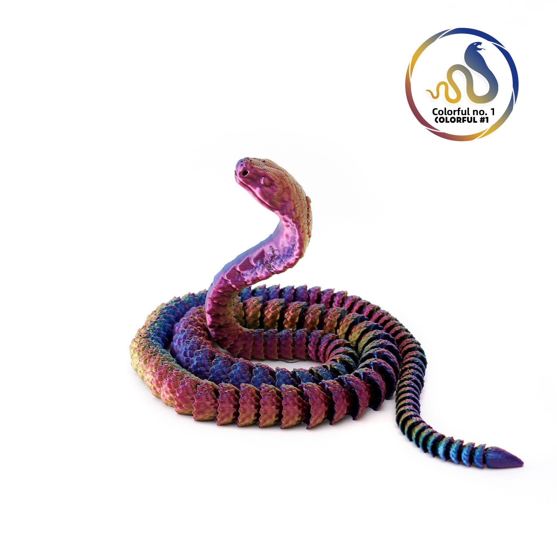 3D Printed Movable Cobra Model