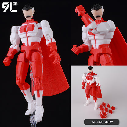 3D Printed Multi-Jointed Movable Anime Figure