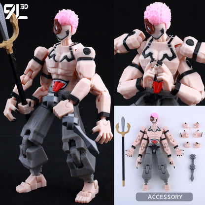 3D Printed Multi-Jointed Movable Anime Figure