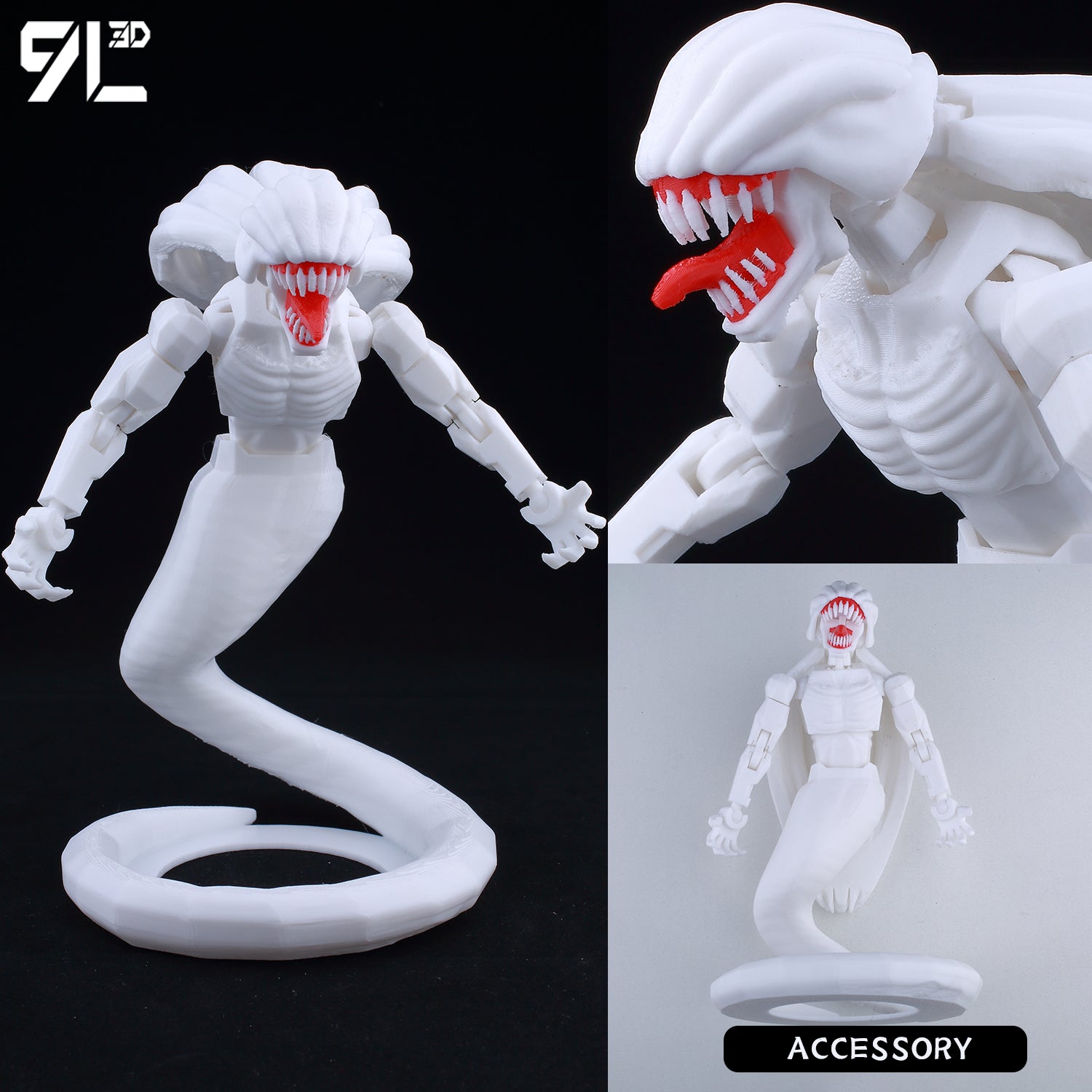 3D Printed Multi-Jointed Movable Anime Figure