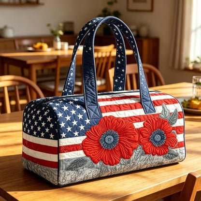 3D Printed Quilted Cotton Travel Bag Fashion Printed Women's Yoga Bag Handbag